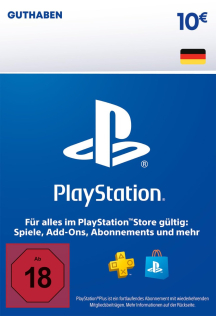 PSN PlayStation Network 10€ [DE]