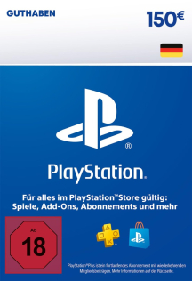 PSN PlayStation Network 150€ [DE]