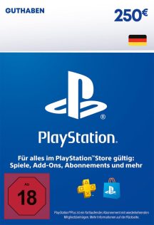 PSN PlayStation Network 250€ [DE]