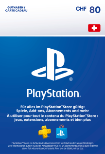 PSN PlayStation Network 80€ [CHF]