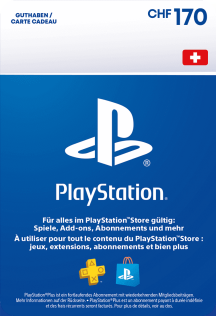 PSN PlayStation Network 170€ [CHF]
