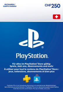 PSN PlayStation Network 250€ [CHF]