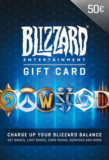 Blizzard 50€ Gift Card BATTLE.NET [EU]                             