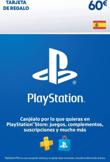 PSN PlayStation Network 60€ PIN [ES]