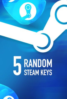 S/ 5 Random Steam Keys (PC)