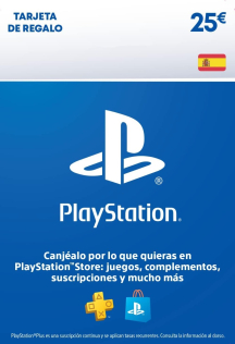 PSN PlayStation Network 25€ PIN [ES]