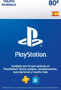 PSN PlayStation Network 80€ PIN [ES]