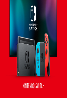 H/ Nintendo Switch Azul Neon Rojo Neon v1.1