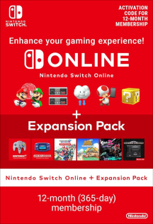 Nintendo Switch Online 12 Meses + Expansion Pack [EU]
