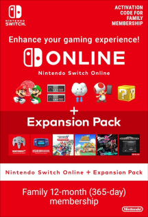 Nintendo Switch Online Family 12 Meses + Expansion Pack [EU]