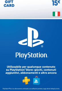 PSN PlayStation Network 15€ [IT]