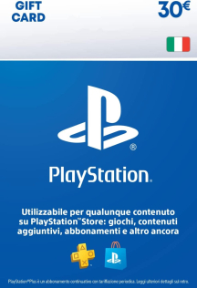 PSN PlayStation Network 30€ [IT]