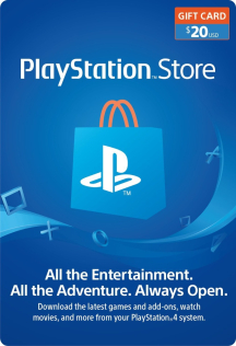 A/ Tarjeta Prepago PlayStation Network PSN $20 (US)