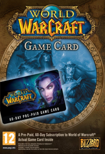 S/ World of Warcraft - 60 Day card / WOW 60 Days EU (PC)