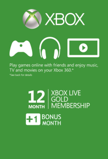 Xbox Live 12 + 1 Meses (Battlefield Enviro)