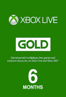 Xbox Live 6 Months [Global]