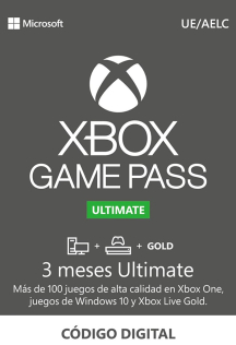 Xbox Game Pass Ultimate Suscripcion 3 meses EU